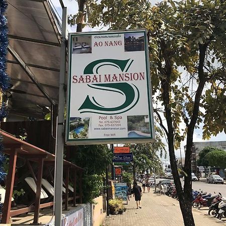 Sabai Mansion Apartment Ao Nang Luaran gambar
